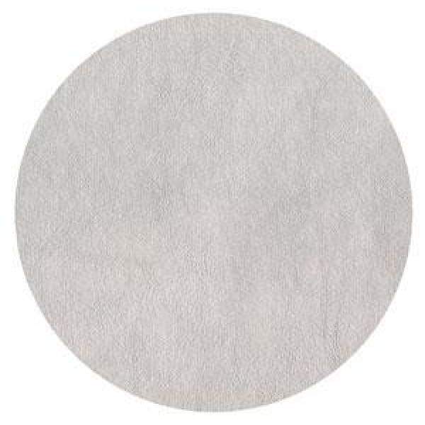 Silver Round Faux Leather Felt Back Placemat - Boutique Marie Dumas