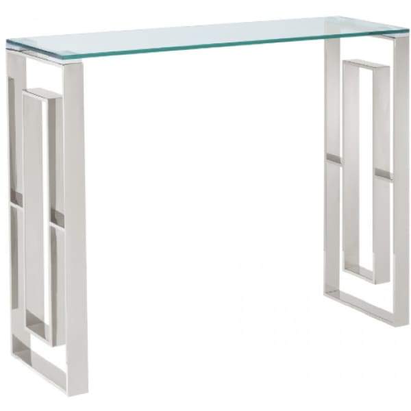 Jenna Silver Console Table