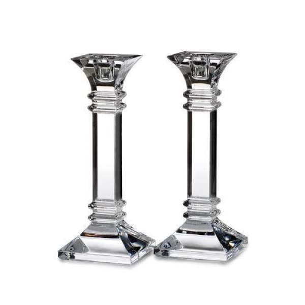 Waterford Marquis Marquis Treviso 8" Candlestick, Pair - Boutique Marie Dumas