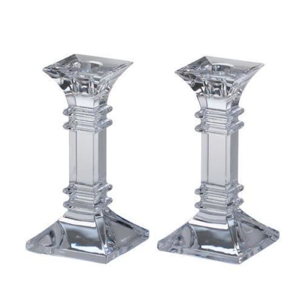 Waterford Marquis Treviso 6" Candlestick, Pair - Boutique Marie Dumas