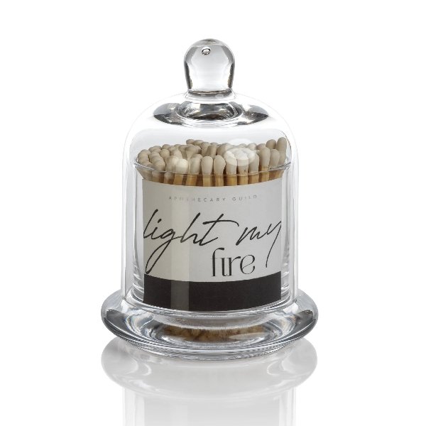 White Tip Matches with Dome - Boutique Marie Dumas